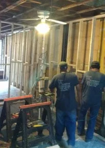 argentbeforeframingkitchenboston | Argent Construction Company