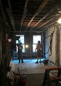 bedroomremodelbeforeframingbostonargentconstruction | Argent Construction Company