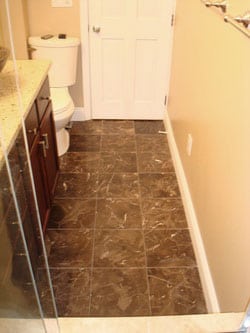 completedbathroomremodelrebuildinstallationtileshowerargentconstruction | Argent Construction Company